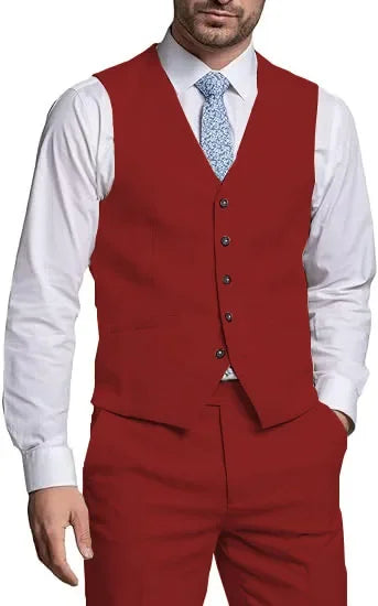 Men's Vest & Pants Suit Set