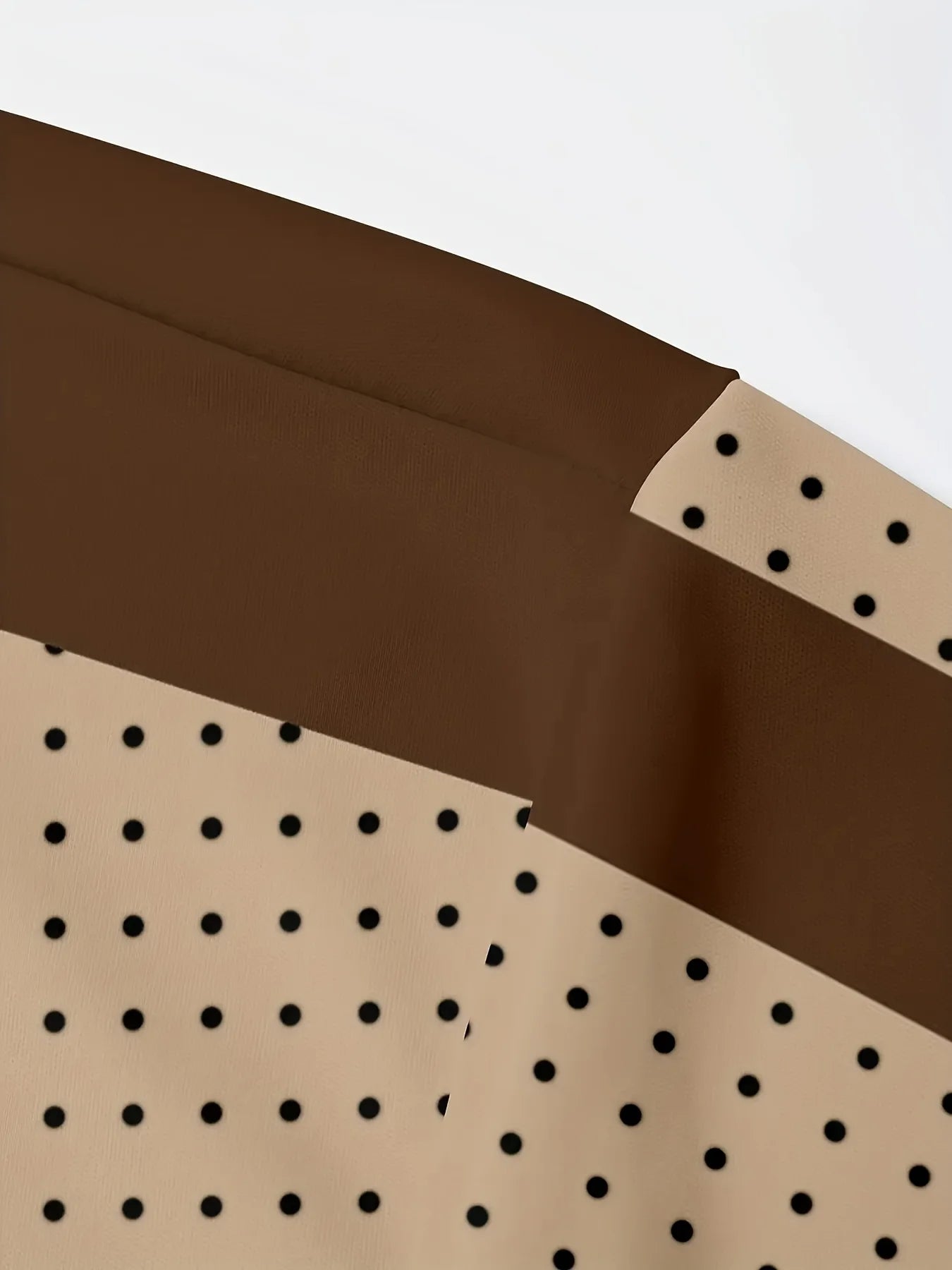Men's 3D Polka Dot Print Polo Shirt
