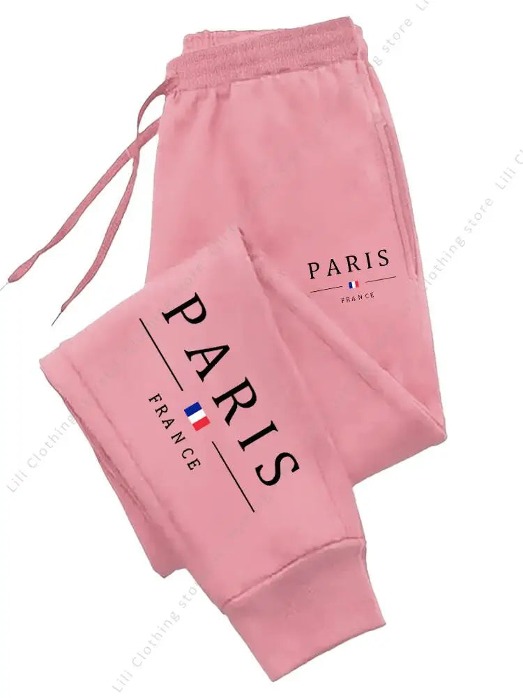 Women's Fleece Drawstring Jogger Pants
