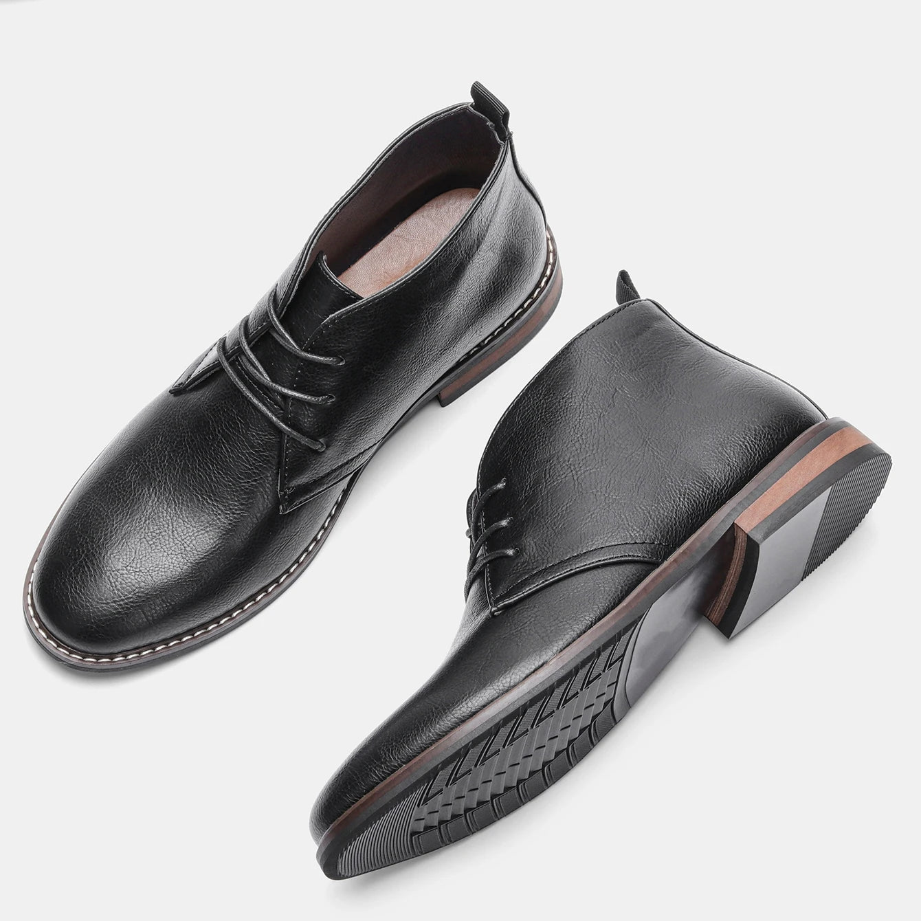 Men's Retro Casual Lace-Up Desert Boots