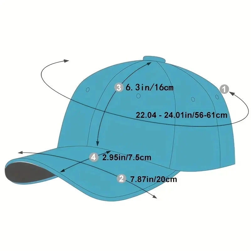Washed Denim Snapback Trucker Hat