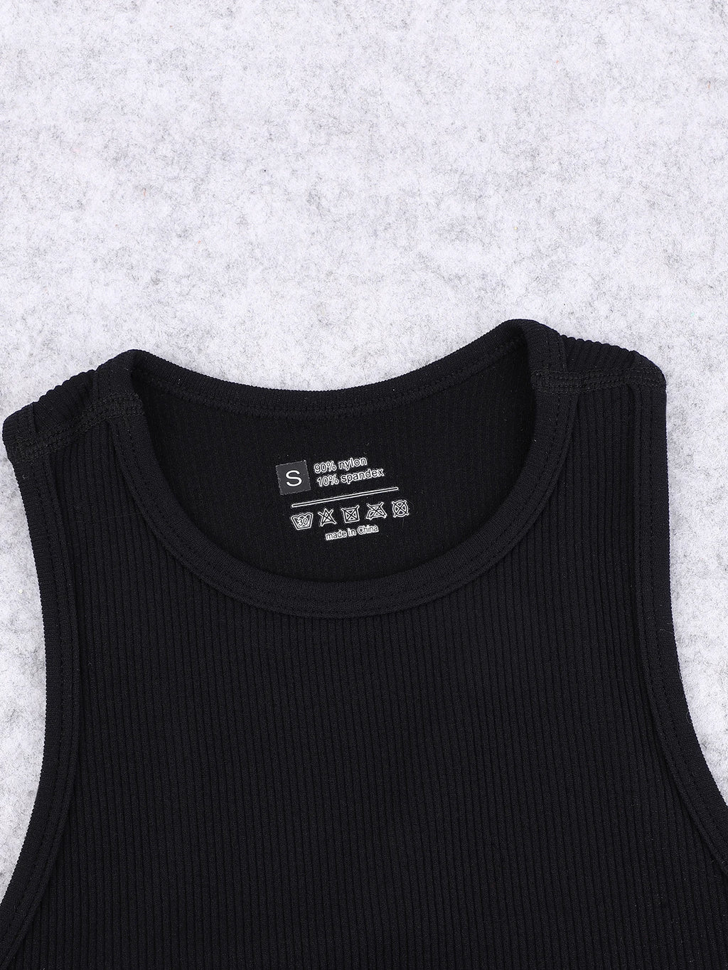Women's Ribbed Yoga Vest