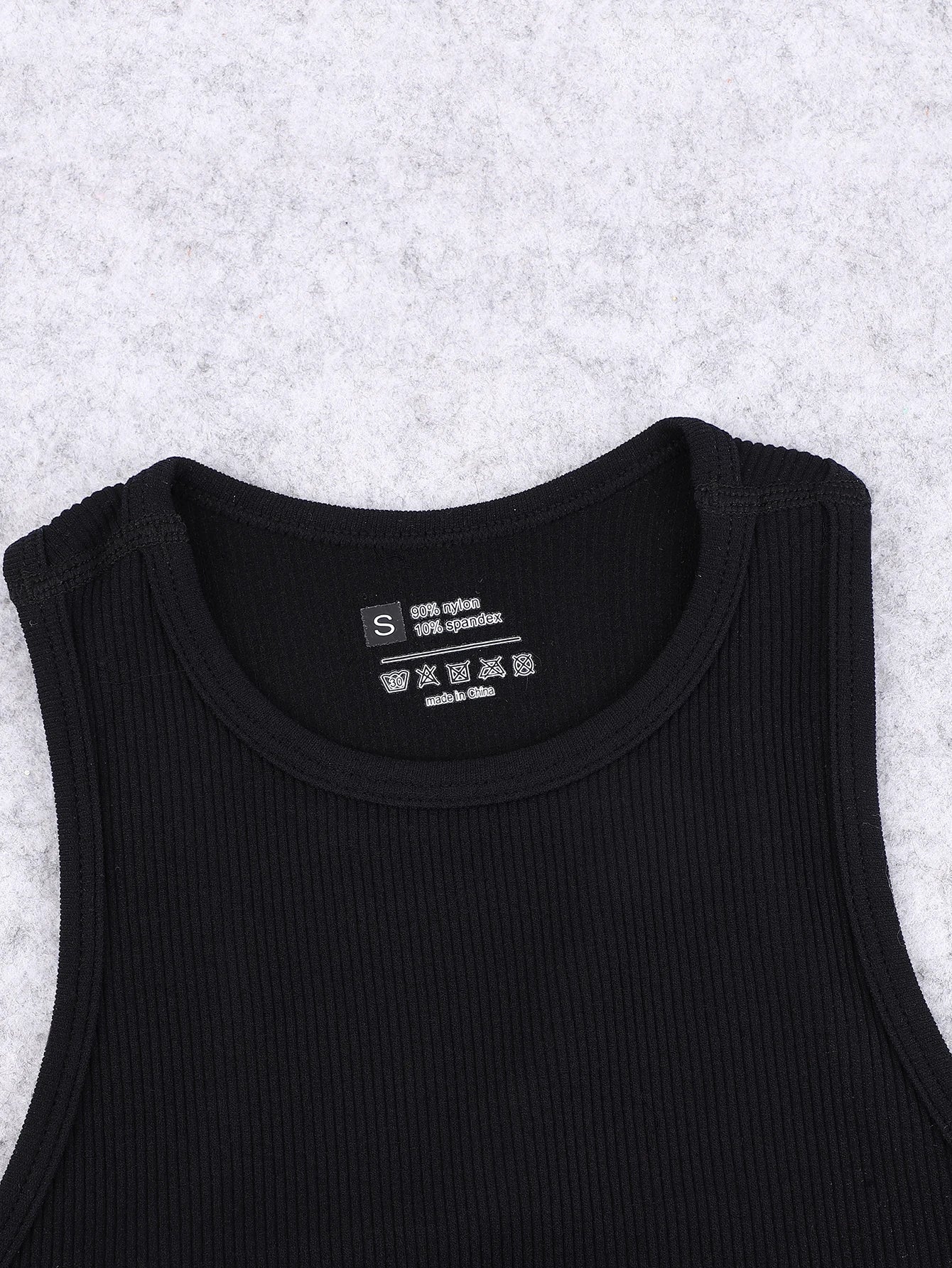 Women's Ribbed Yoga Vest