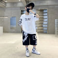Boys' Hip-Hop T-Shirt & Pants Sports Set
