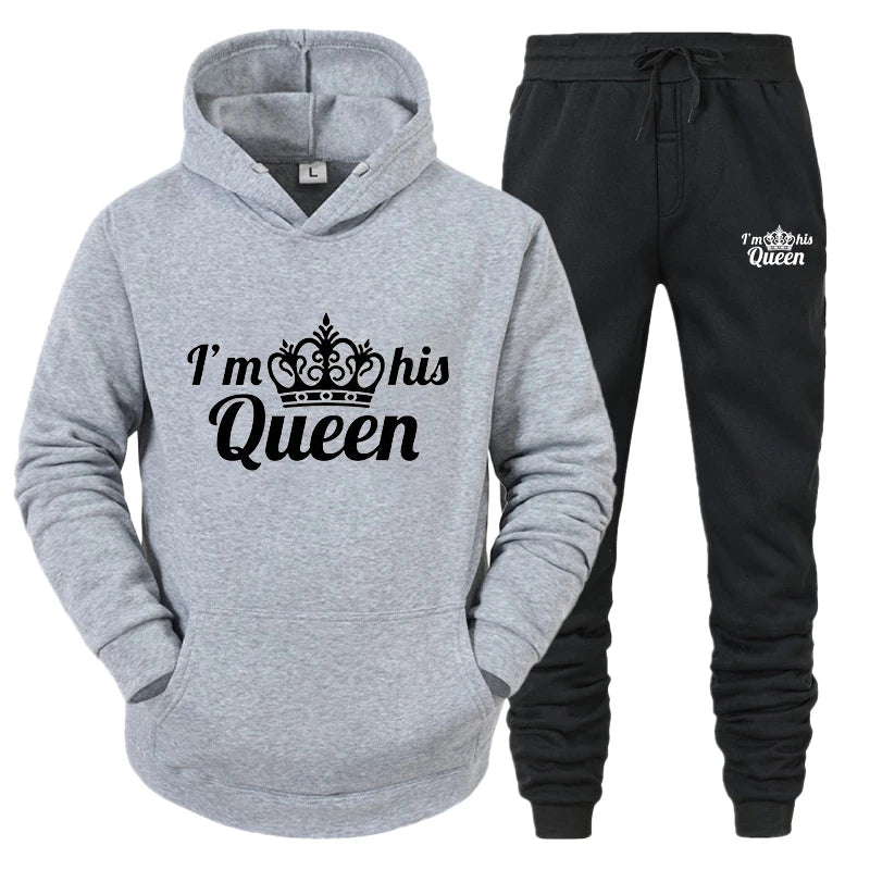 Couples' QUEEN KING Matching Hoodie Set