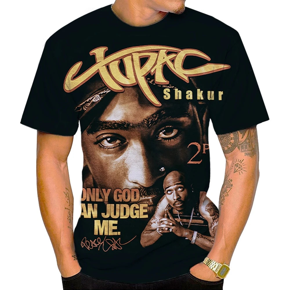 Unisex 3D Creative Print Short-Sleeve T-Shirt