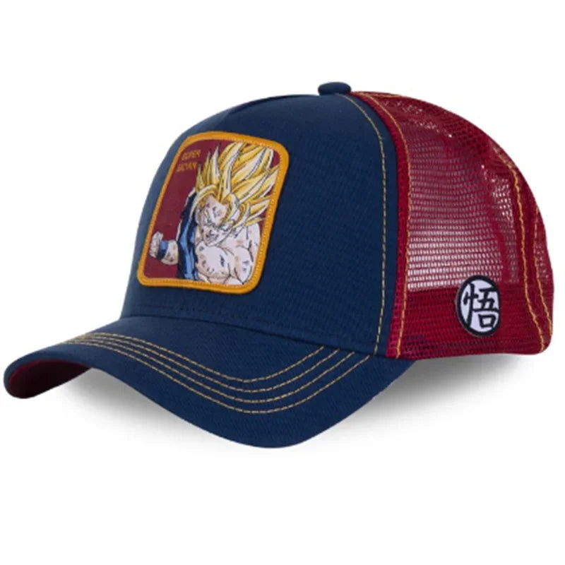 Dragon Ball Embroidered Trucker Cap