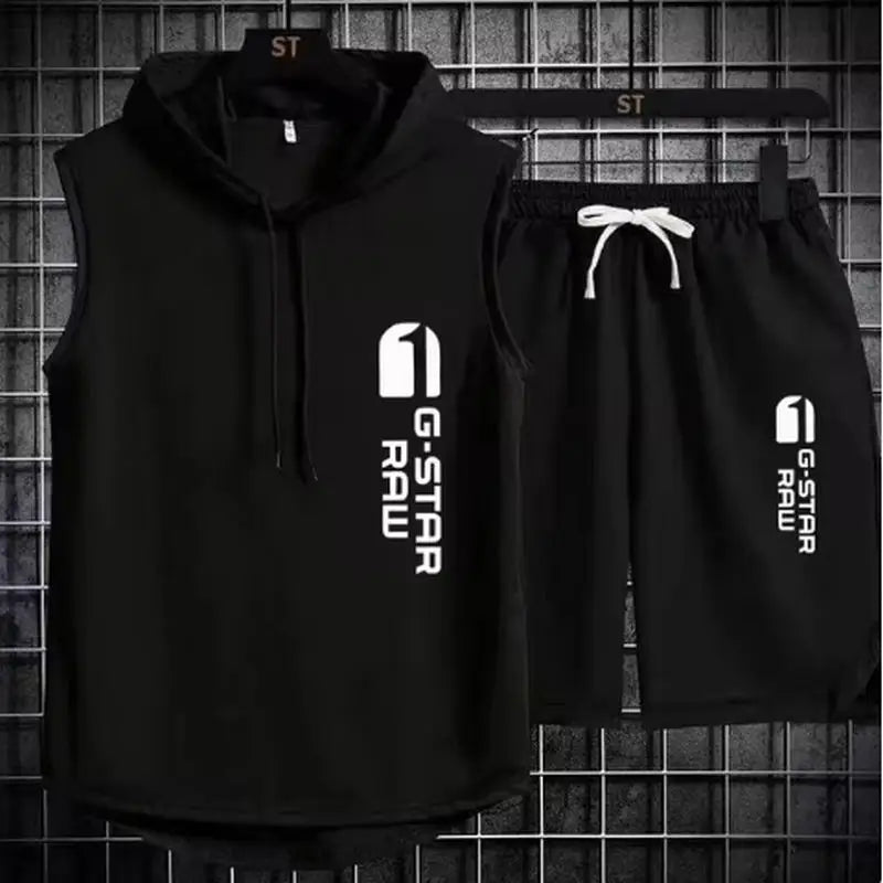 Men's Summer T-Shirt & Shorts Tracksuit Set