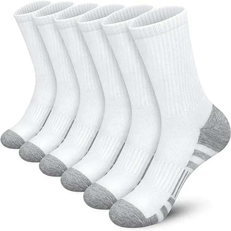 Men's Performance Crew Socks (6 or 12 Pairs)