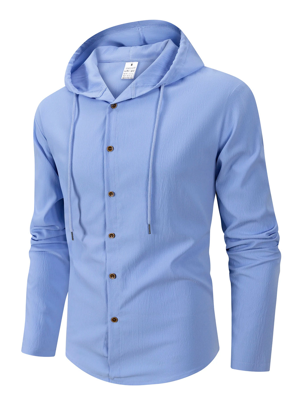 Men's Hooded Linen Beach Shirt