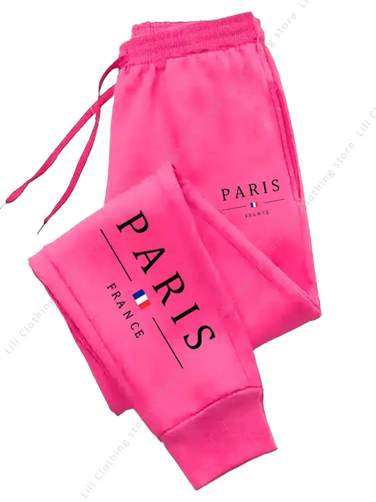 Women's Fleece Drawstring Jogger Pants