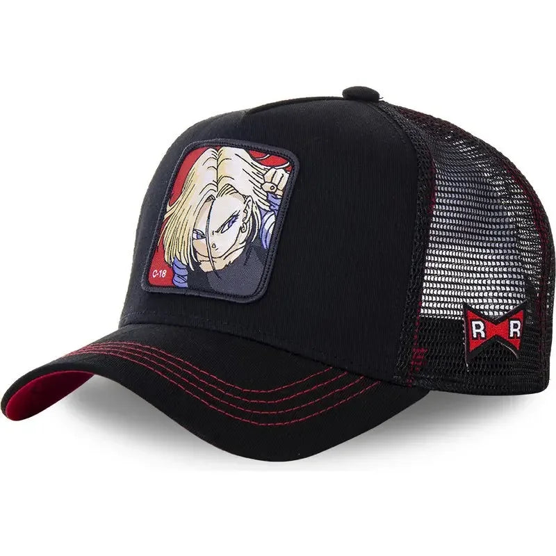 Dragon Ball Embroidered Trucker Cap