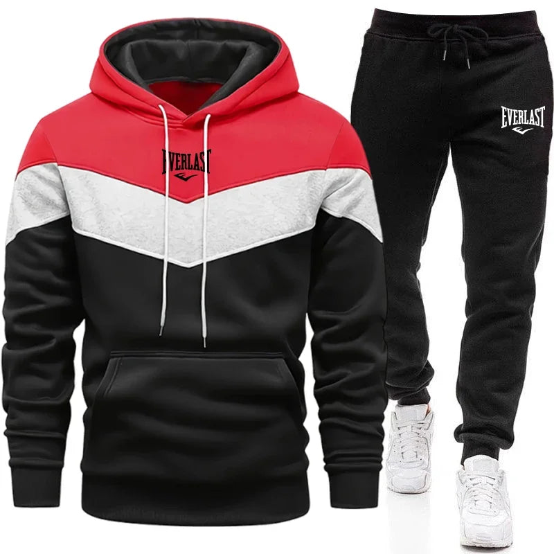 Men's Hoodie & Sweatpants Jogger Tracksuit