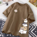 Women's Cute Hamster Print Casual T-Shirt