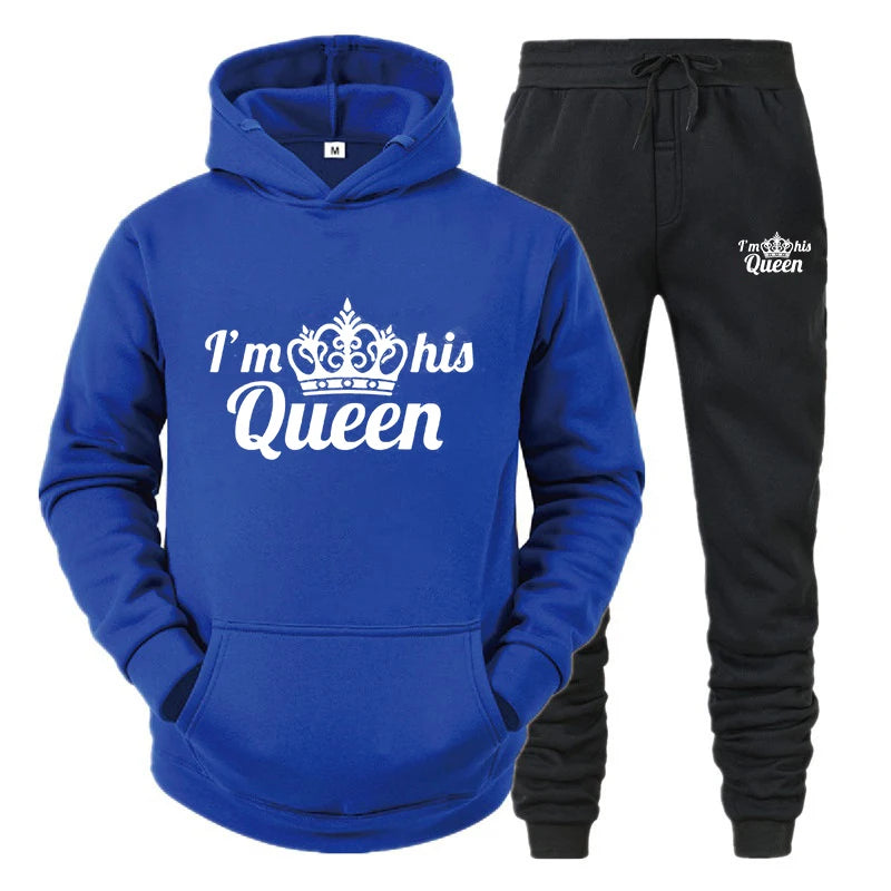 Couples' QUEEN KING Matching Hoodie Set