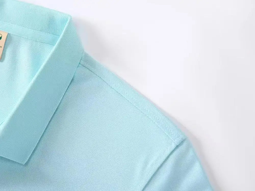 Men's Flip Collar Polo Shirt