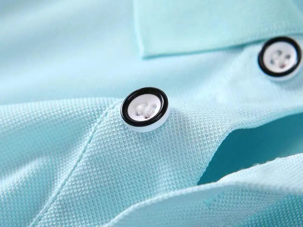Men's Flip Collar Polo Shirt
