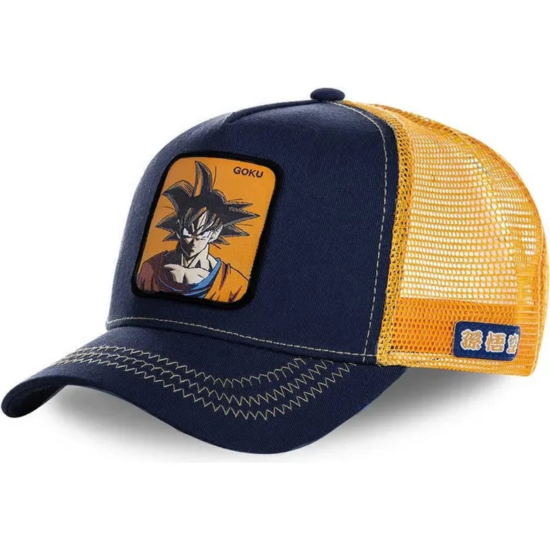 Dragon Ball Embroidered Trucker Cap