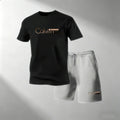Men's Quick-Dry Fitness T-Shirt & Shorts Set