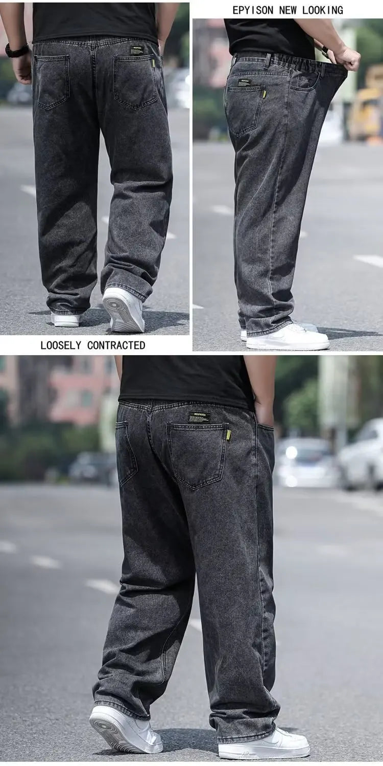 Men's Oversize Y2K Baggy Wide-Leg Jeans