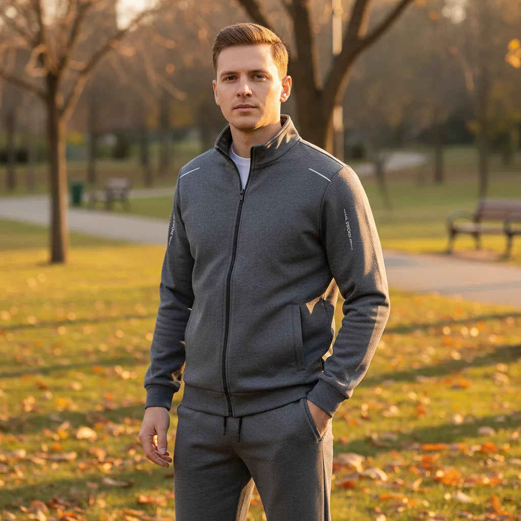 Men's Sweatshirt & Sweatpants Tracksuit Set