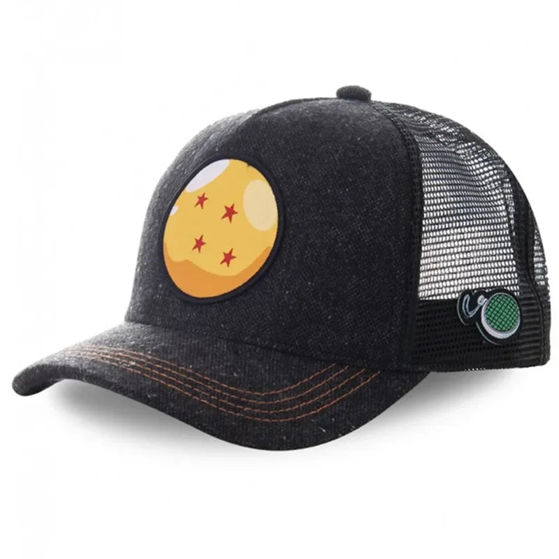 Dragon Ball Embroidered Trucker Cap
