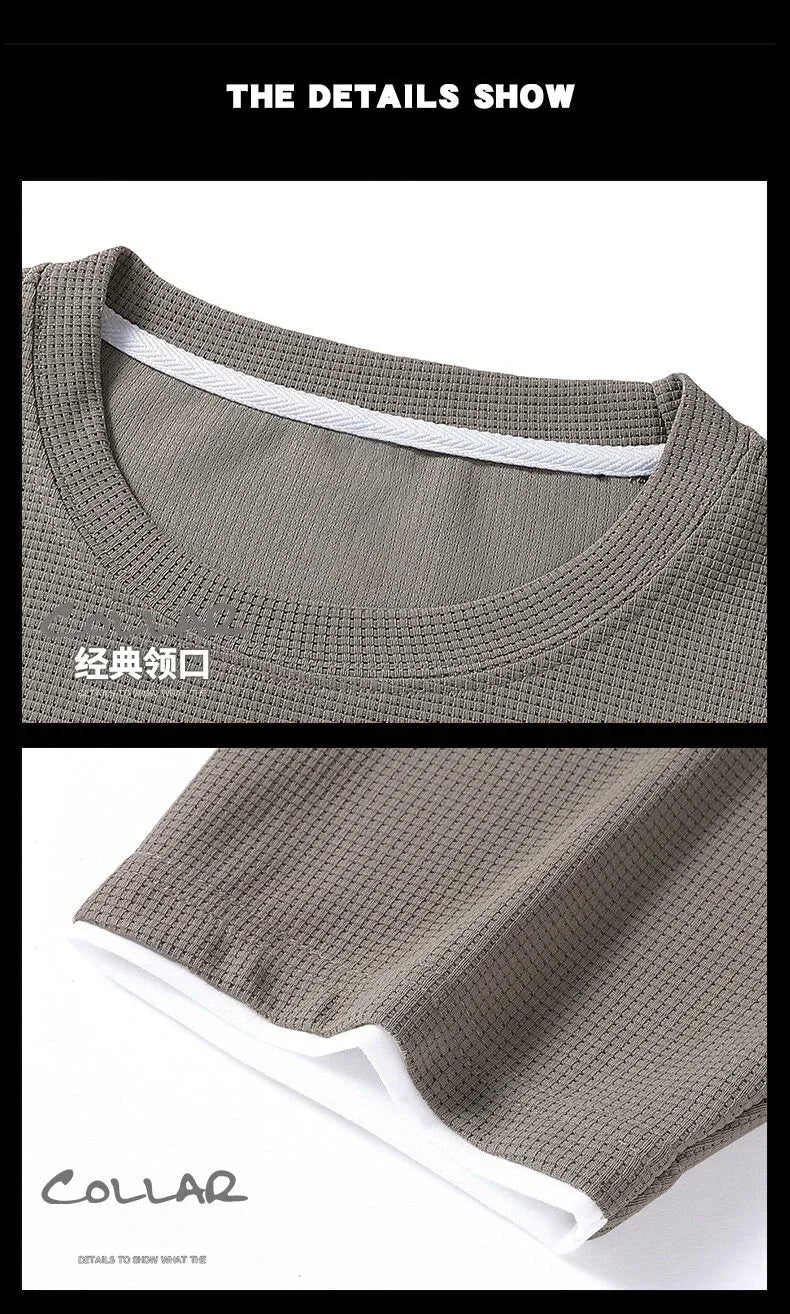 Men's Casual T-Shirt & Shorts Jogging Set