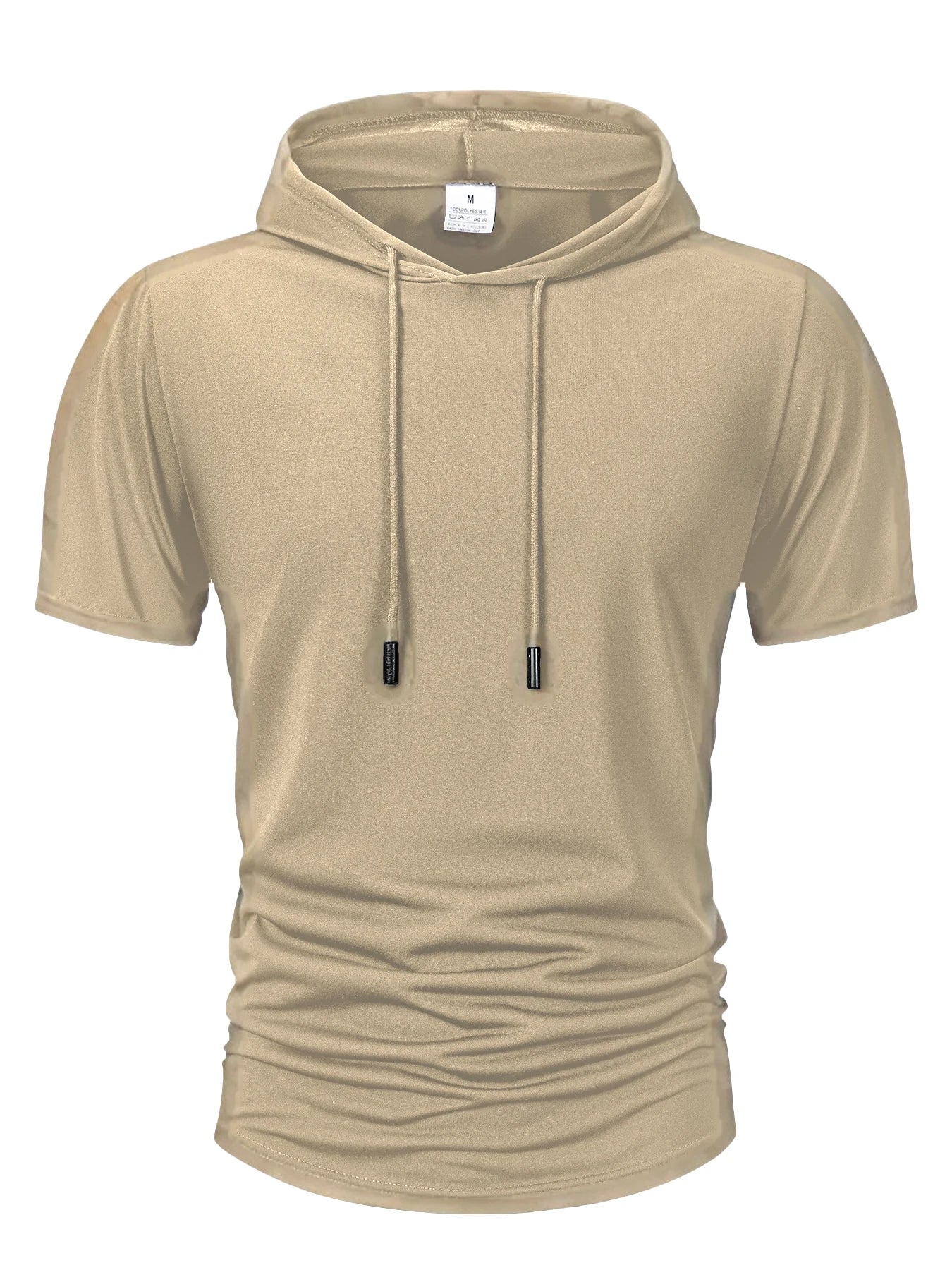 Men's Lightweight Hooded Short-Sleeve T-Shirt