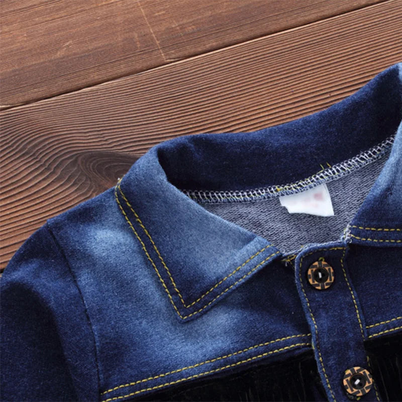 Boys' Denim Coat & Jeans 2-Piece Set