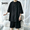 Men's Tie-Dye T-Shirt & Shorts Co-Ord Set