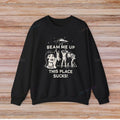 UFO Alien Retro Graphic Hoodie Sweatshirt