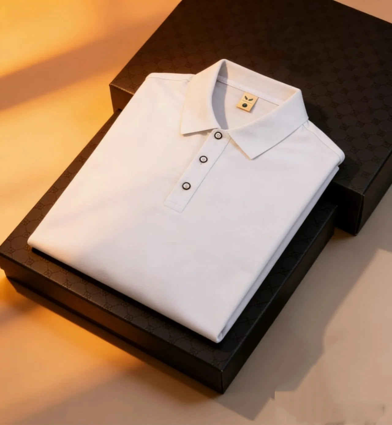 Men's Flip Collar Polo Shirt