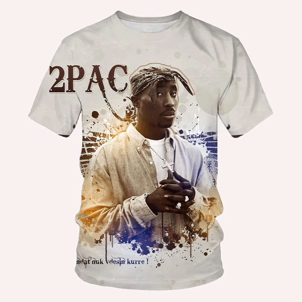 Unisex Hip-Hop 3D Print Cool T-Shirt