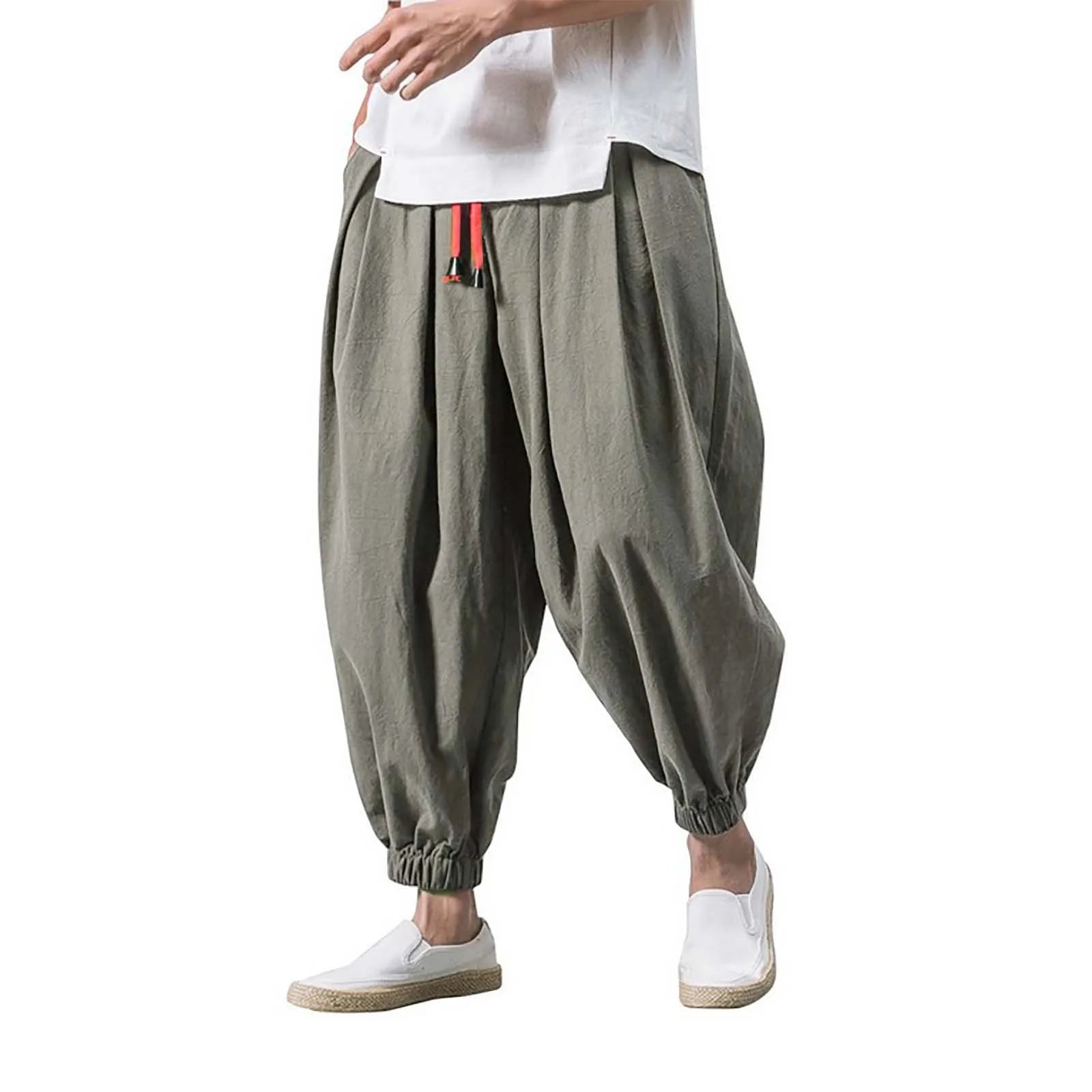 Men's Harajuku Harem Baggy Wide-Leg Pants