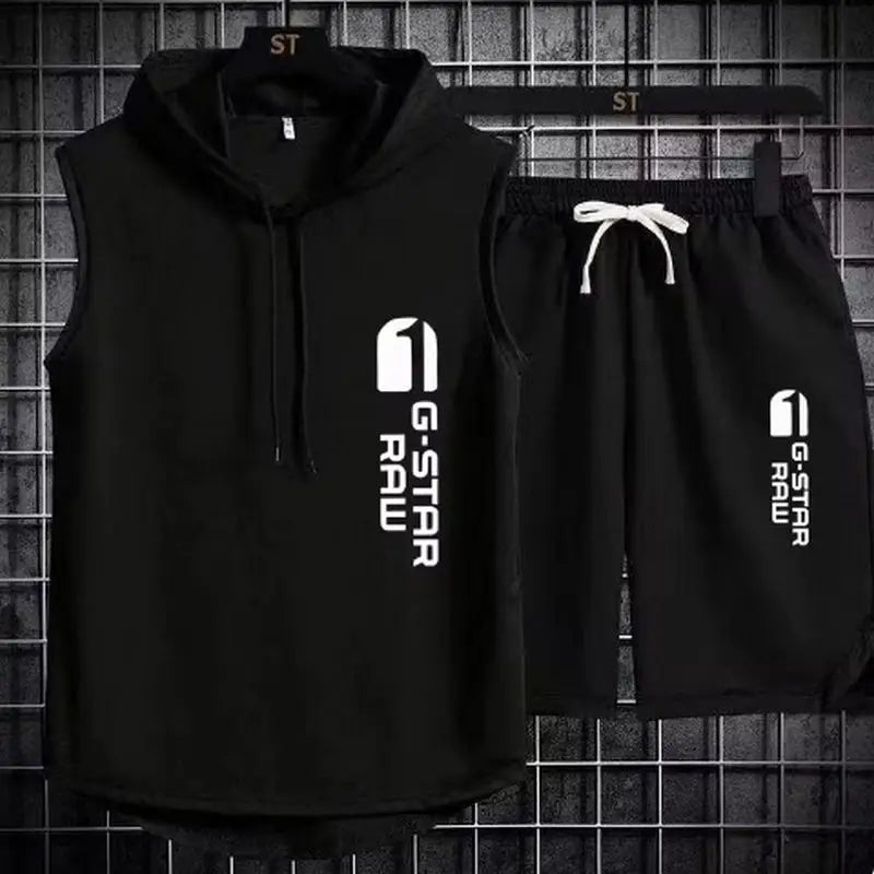 Men's Summer T-Shirt & Shorts Tracksuit Set