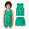 Kids' Vest & Shorts Summer Tank Set