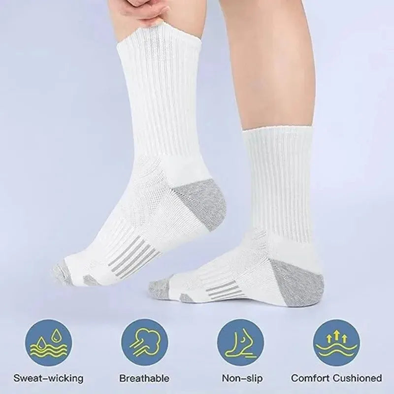 Men's Performance Crew Socks (6 or 12 Pairs)