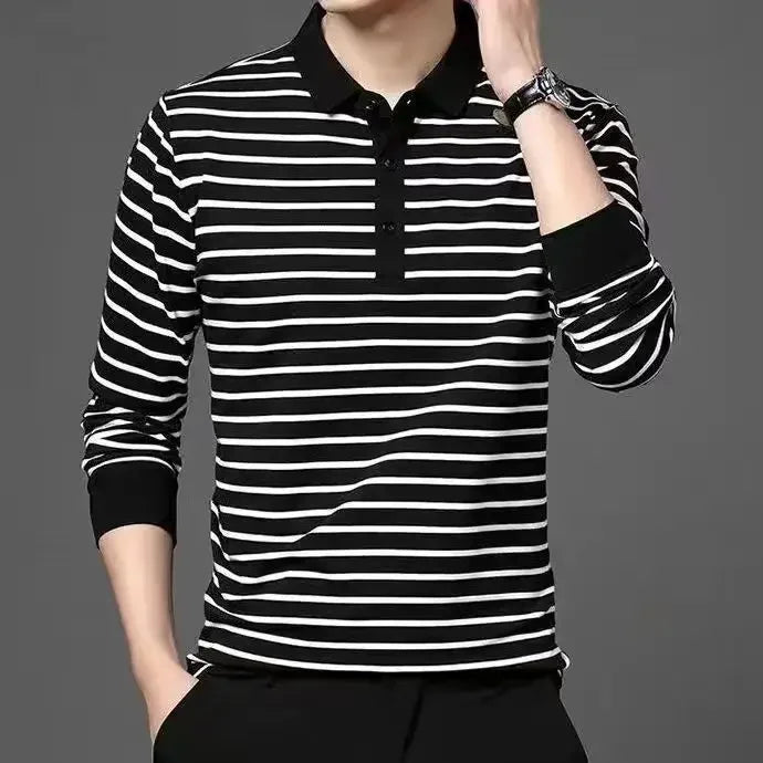 Men's Oversized Polo Sweatshirt