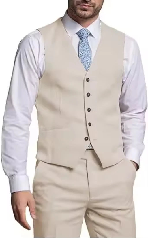 Men's Vest & Pants Suit Set