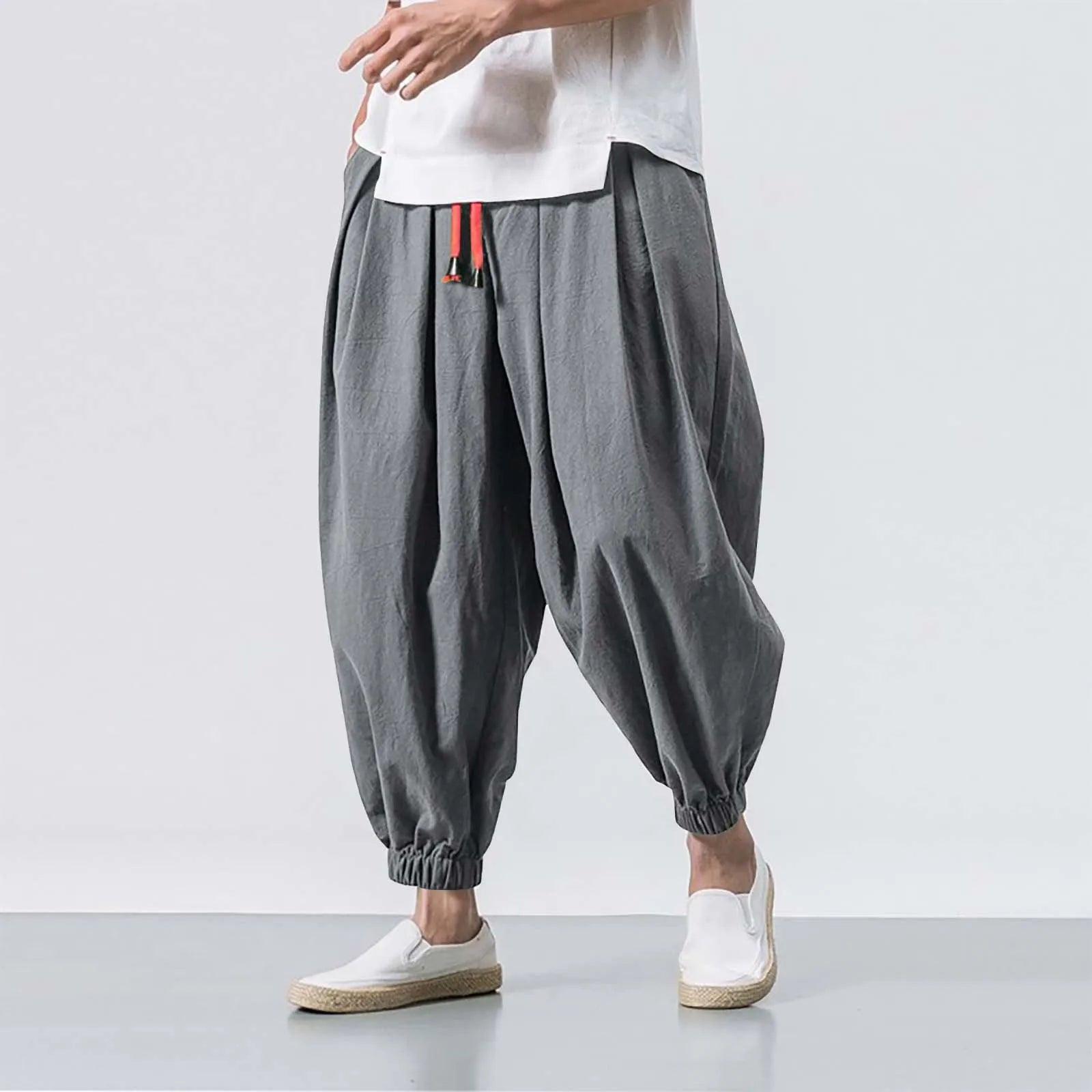 Men's Harajuku Harem Baggy Wide-Leg Pants