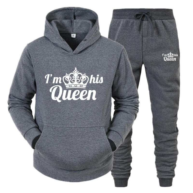 Couples' QUEEN KING Matching Hoodie Set