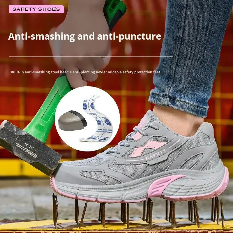 Women's Lightweight Safety Shoes