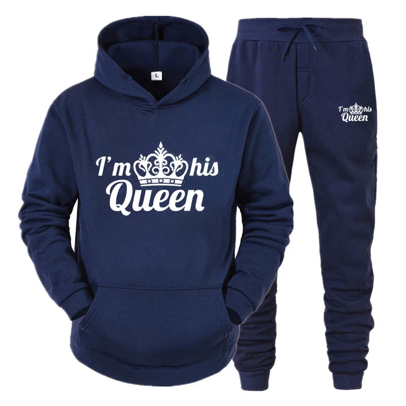 Couples' QUEEN KING Matching Hoodie Set