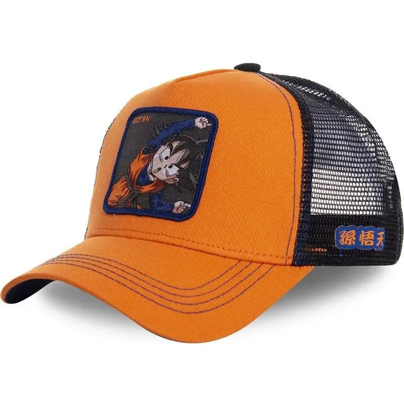 Dragon Ball Embroidered Trucker Cap