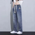 Men's Loose Wide-Leg Casual Jeans