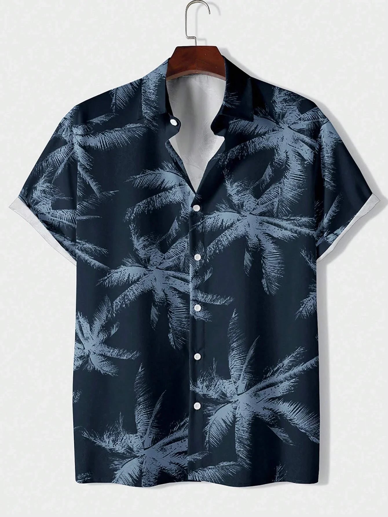 Men's Hawaiian Print Casual Shirt
