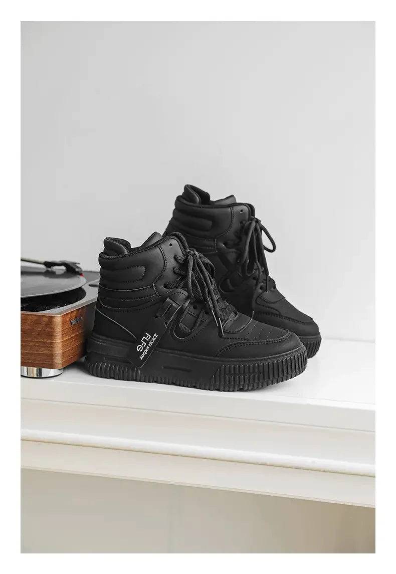 Women's Soft Sole Lace-Up Ankle Boots