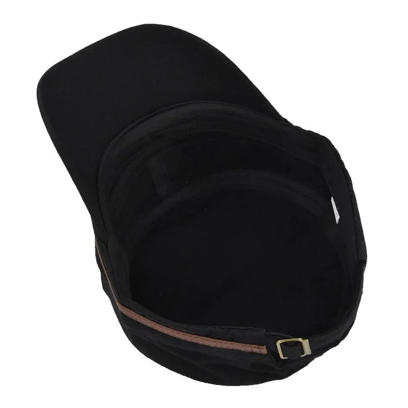 Embroidered Flat Cap