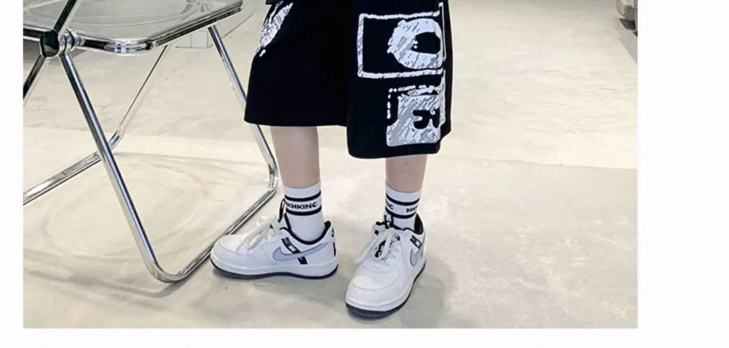 Boys' Hip-Hop T-Shirt & Pants Sports Set