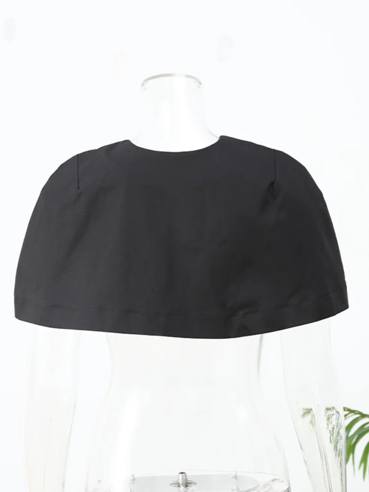 Women's Turtleneck Cloak Top
